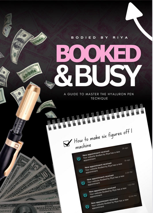 Booked & Busy (The hyaluron pen way)